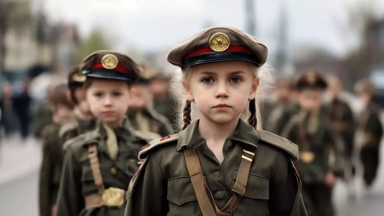 Тюменцы спорят о том, можно ли переодевать детей в военную форму.