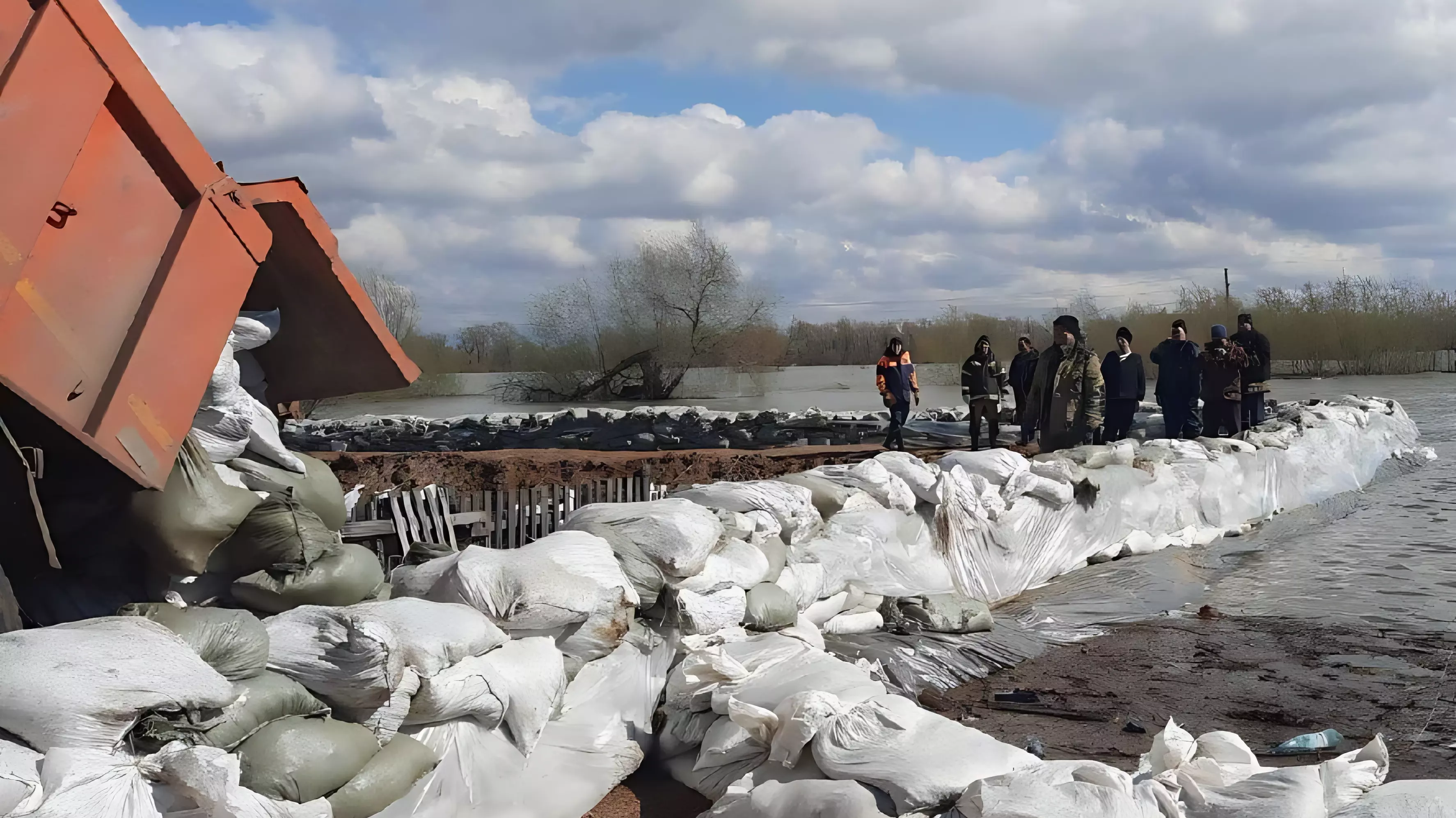 Уровень реки Ишим побил рекорд 2017 года в Викуловском районе