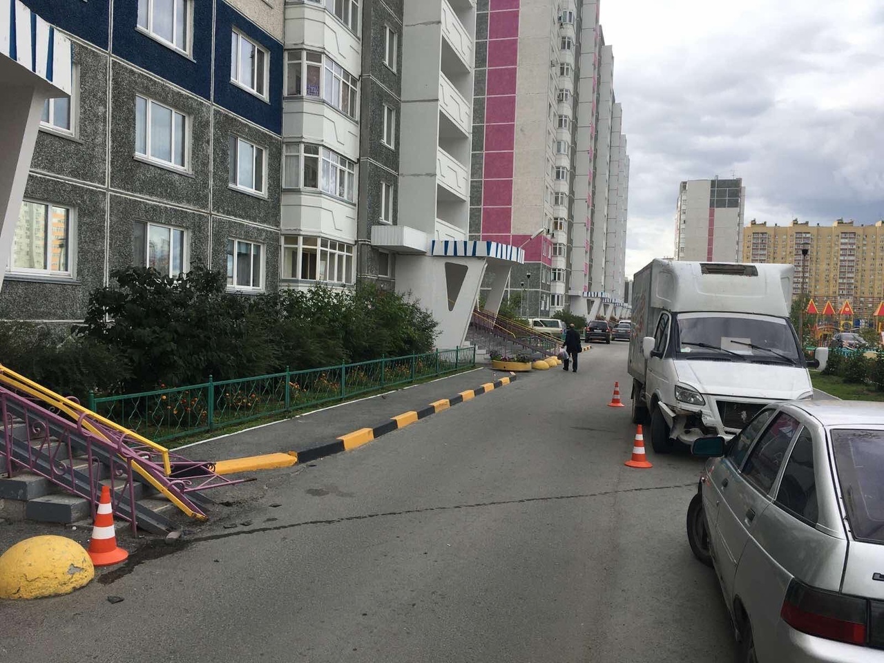 В Тюмени на Широтной задержали молодого и пьяного водителя ГАЗели без прав