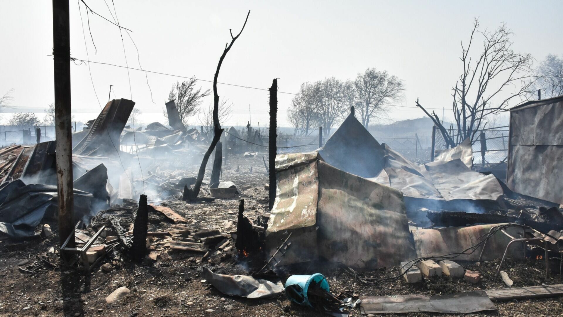 Пожар случился в Тобольском районе Тюменской области 23 мая