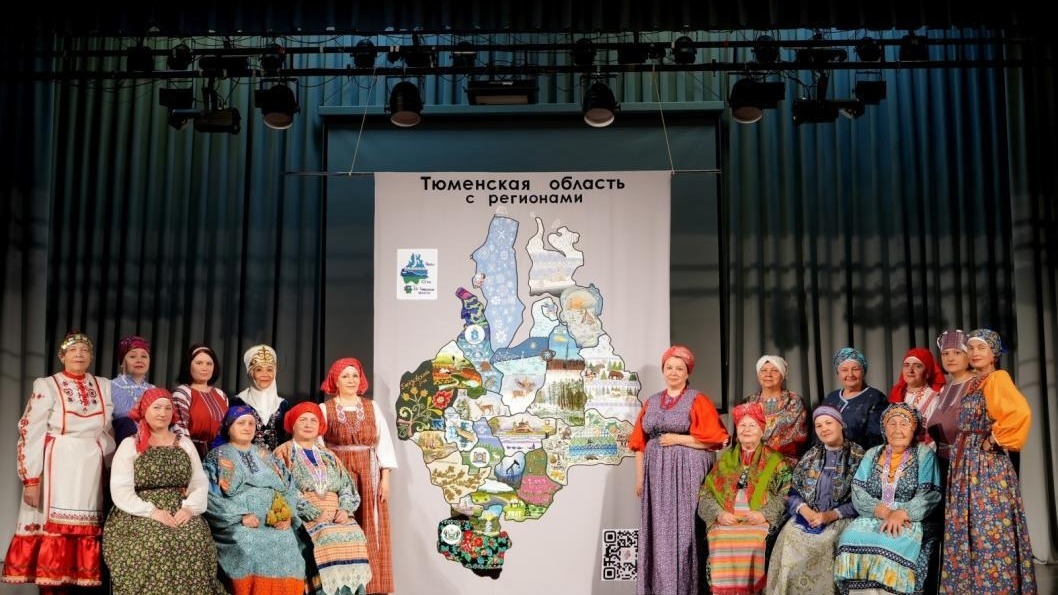 Тюменские мастерицы представят на фестивале карту области.