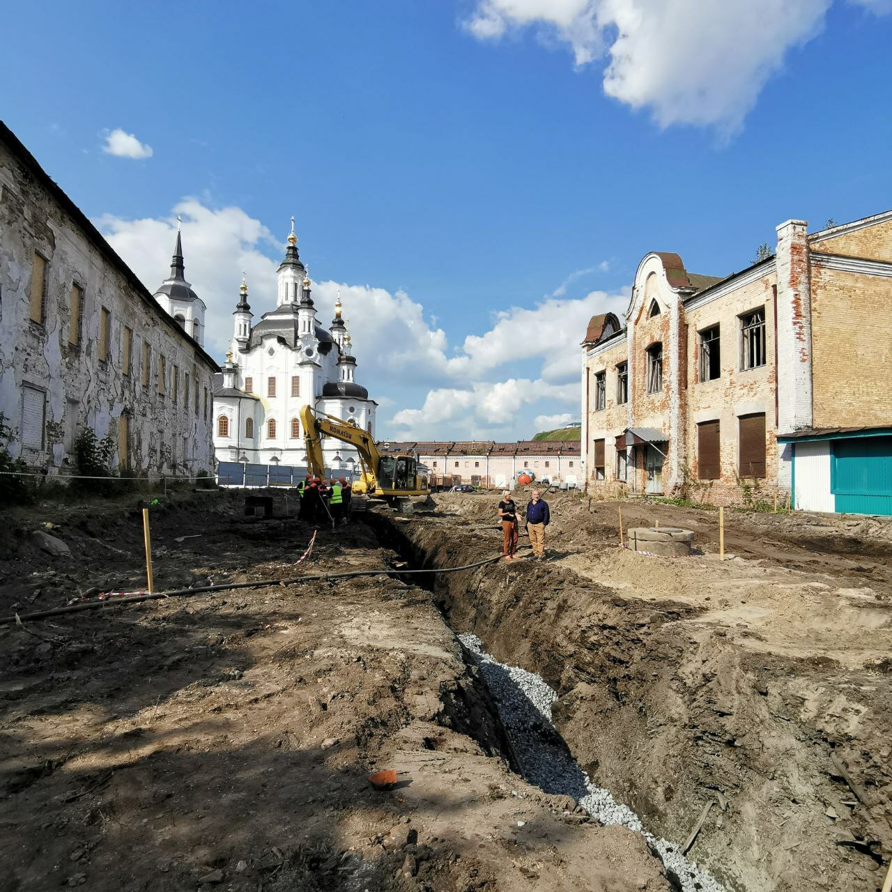Археологи начнут исследование разрушенного слоя в Тобольске 17 августа