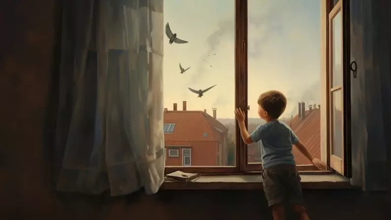 «Как в фильме ужасов»: стая каркающих птиц «кошмарит» тюменцев у детсада
