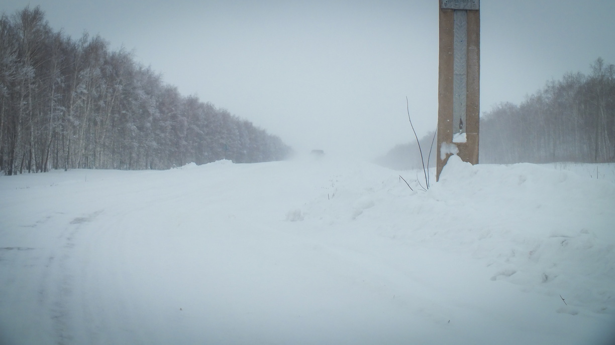 Из-за погоды автобусное сообщение в Ялуторовске закрыто