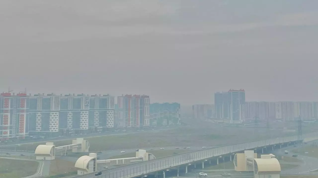 В Тюмени резко ухудшилось качество воздуха
