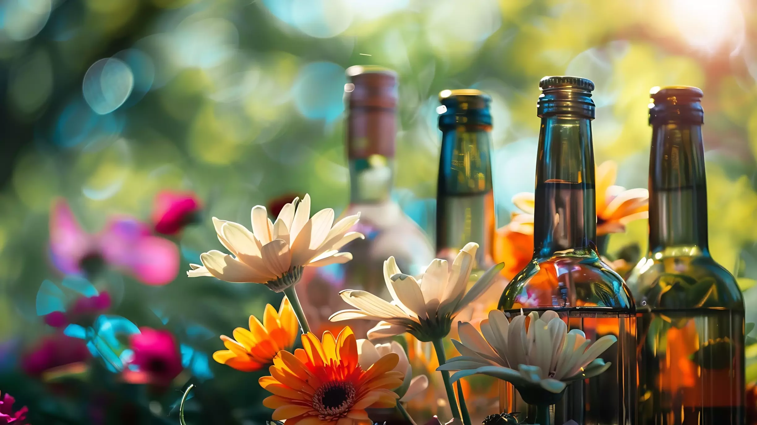 Цветы из рассола и шампанского продают в Тюмени