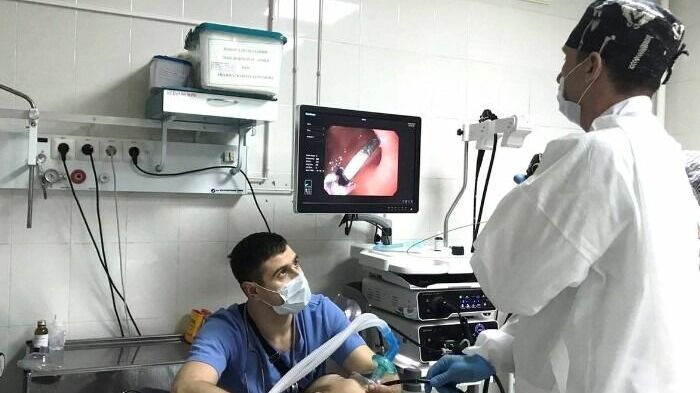 Тюменские врачи достали из желудка 3-летнего мальчика врачи двухрублевую монету