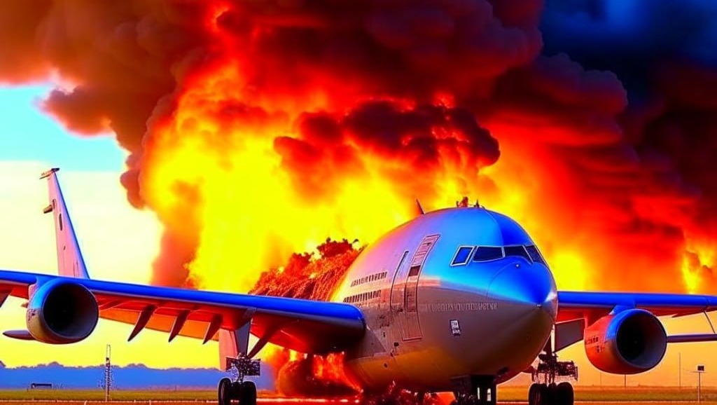 Самолет Евгения Пригожина, по версии следствия, взорвался в воздухе.
