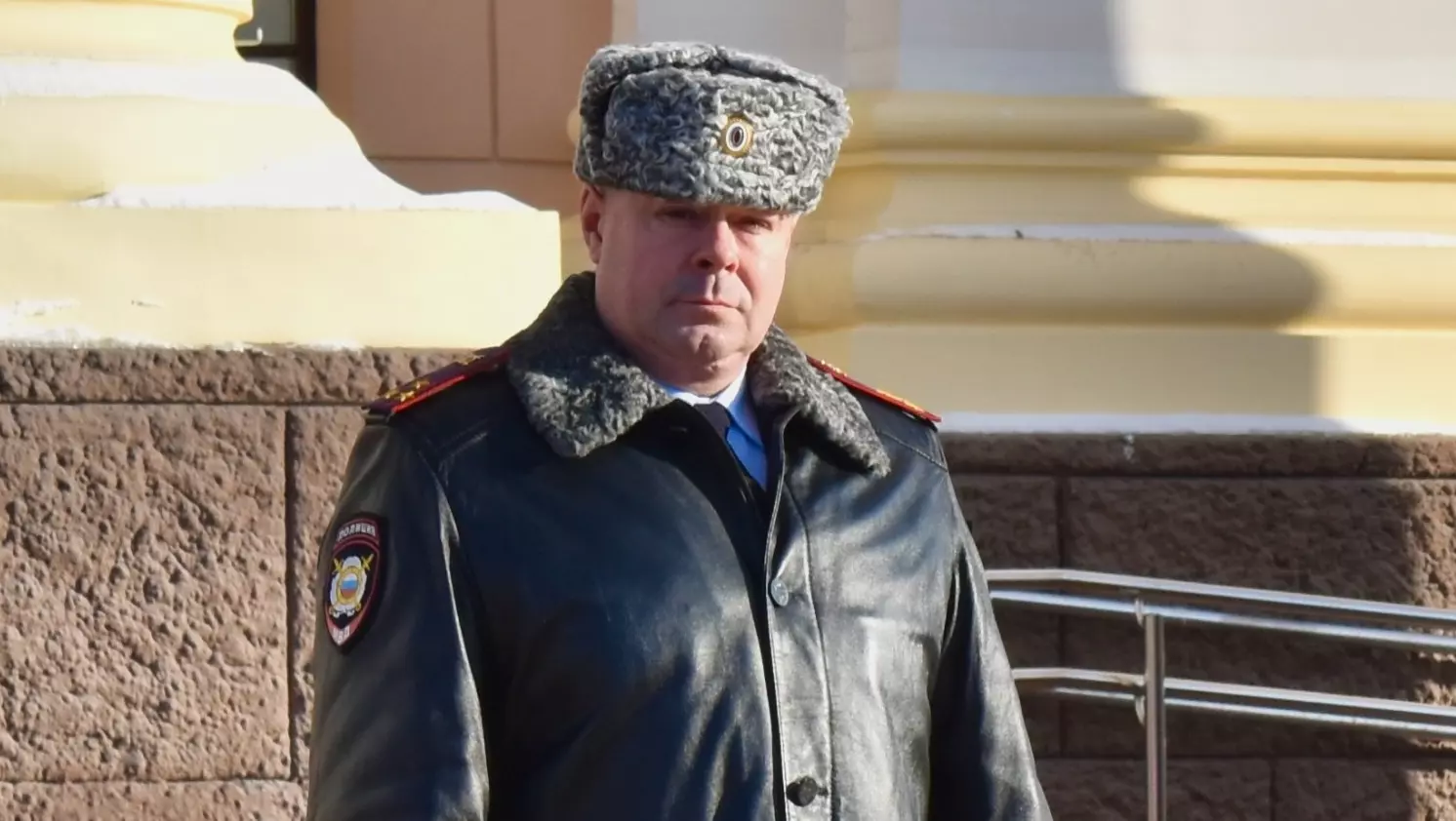Глава УМВД по Тюменской области, полковник полиции Александр Смирнов.