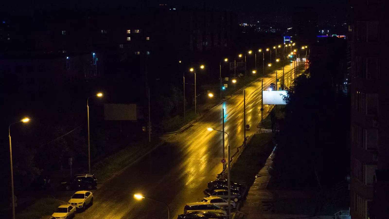В тюменской области осветят аварийные участки трасс