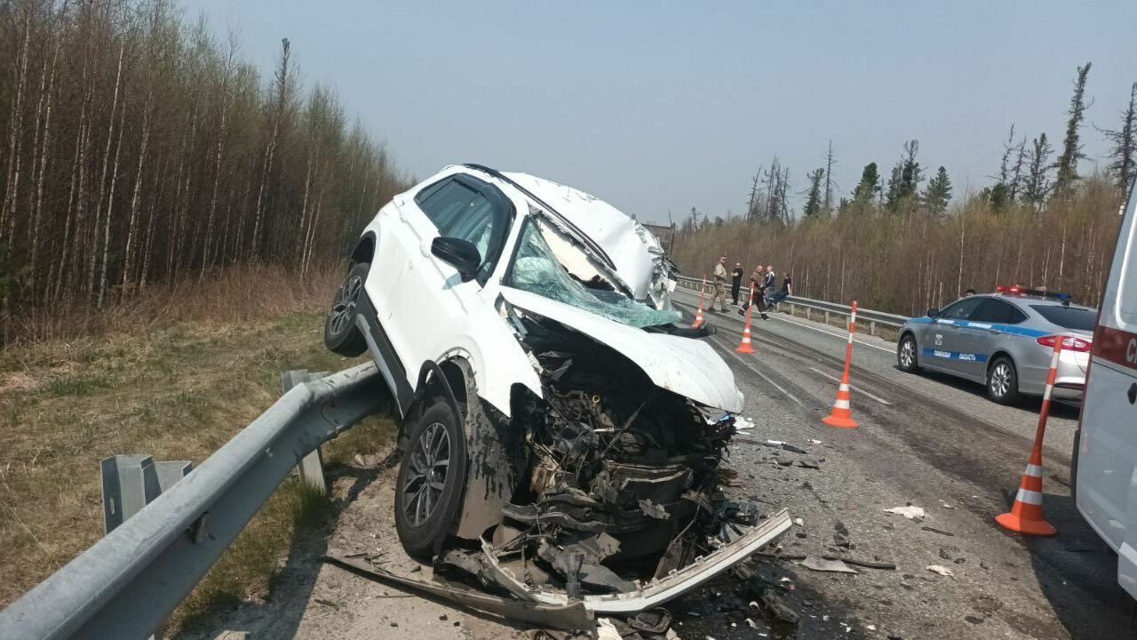 Один человек погиб в ДТП на федеральной трассе Тюмень — Ханты-Мансийск
