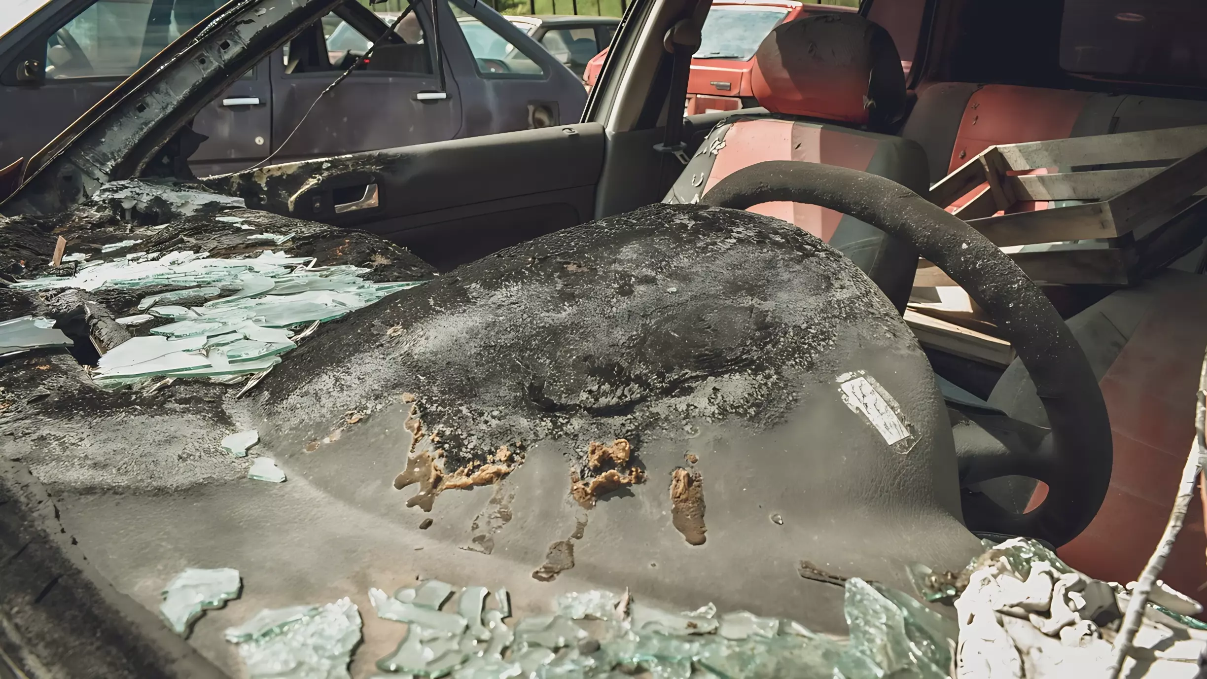 В Тюмени в результате пожара в автомобиле погиб мужчина