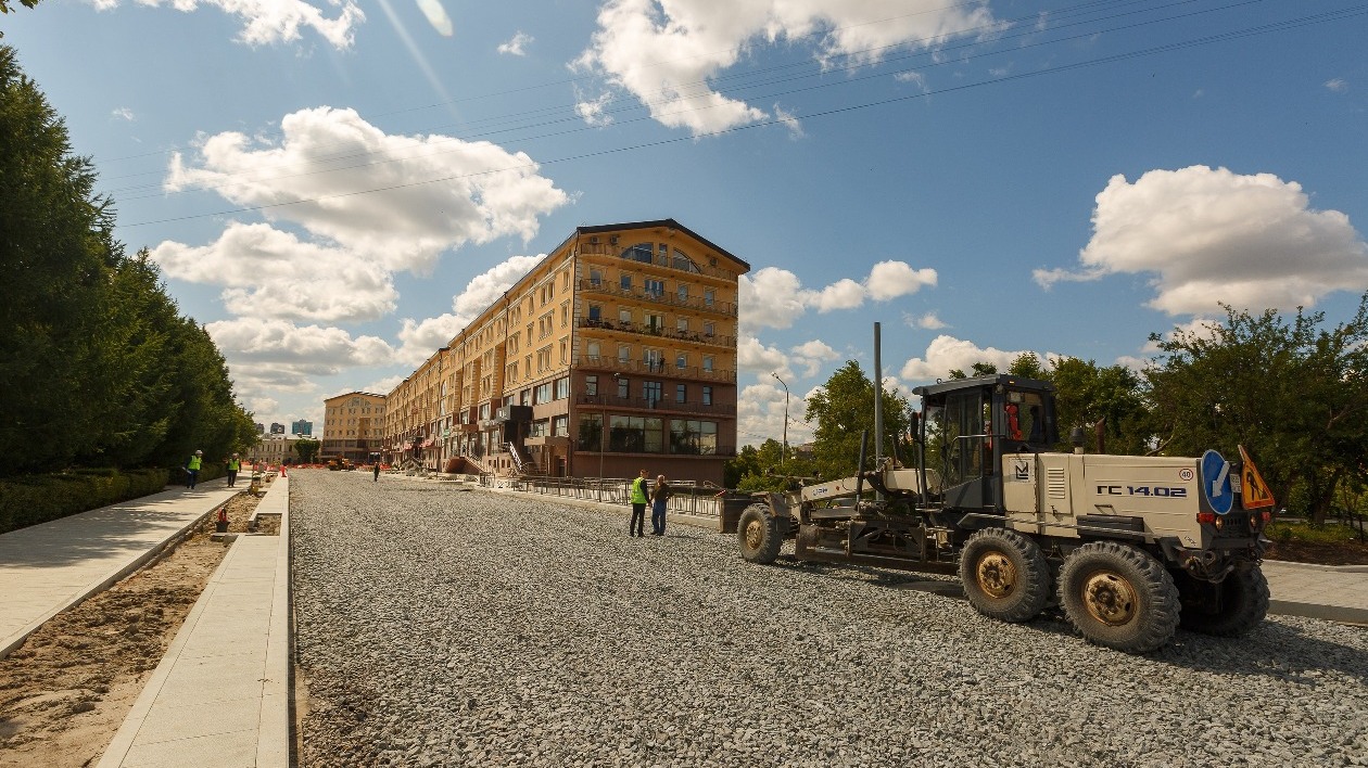 Улицу Ленина в Тюмени будут ремонтировать до 2025 года